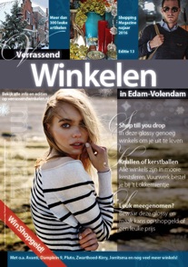 Verrassend Winkelen Edam-Volendam najaar-winter2016 cover